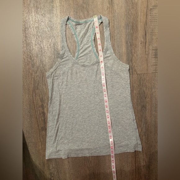 Lululemon heather gray racerback tank - Picture 6 of 6